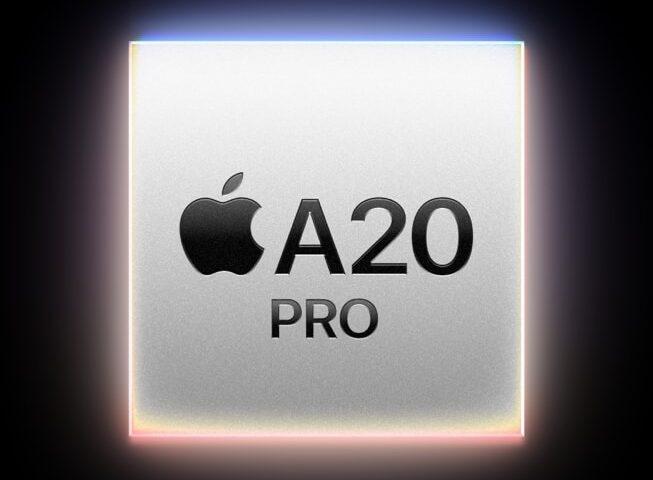 The superfast Apple A20 Processor powering the iPhone 18 Pro Max