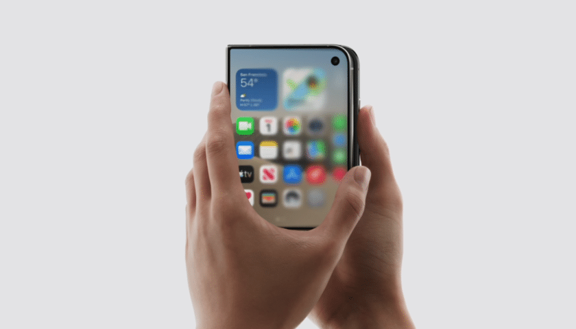 Outer display of the iPhone Duo